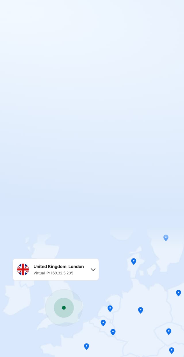 Kart over innholdstilgang med VPN