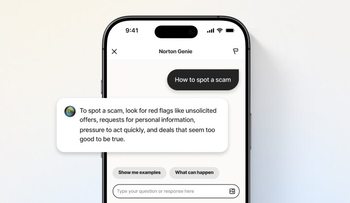 Norton Genie KI-generert assistent – produktbilde av Norton Genie